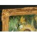 Pre Raphaelite Style Nude Painting Set in Gilt Frame