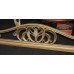 Antique Brass Art Nouveau Fire Fender c.1900