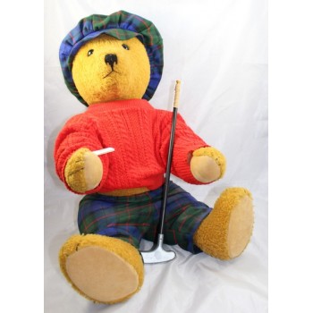 Bing Germany Golfing Teddy Bear