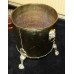 Quality Heavy Antique Footed Brass Fire Bucket