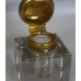 Antique English Victorian Crystal Inkwell