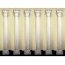 Quality Set of 6 Very Heavy Composite Stone Corinthian Columns Pergola