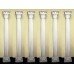 Quality Set of 6 Very Heavy Composite Stone Corinthian Columns Pergola