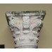 Quality Set of 6 Very Heavy Composite Stone Corinthian Columns Pergola