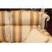 Quality New Striped Upholstered 2 Seater Sofa