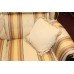 Quality New Striped Upholstered 2 Seater Sofa