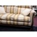 Quality New Striped Upholstered 2 Seater Sofa