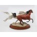 Racing the Wind Porcelain Horse Sculpture by The Franklin Mint