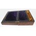 Regency Amboyna Silver Ebony & Abalone Inlaid Writing Box