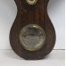 Regency English Brass Inlaid Aneroid Barometer