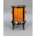 Regency Satinwood & Ebony Footed Wine Cooler