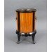 Regency Satinwood & Ebony Footed Wine Cooler