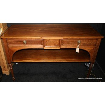 5 ft Regency Breakfront Mahogany Inlaid Serving Board c.1830