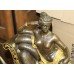 Classical Style Reclining Bronze Figure on Marble Base
