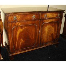 Flame Mahogany Regency Style Sideboard Drinks Cabinet