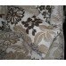 Quality Retro Natural Patterned Swivel Chair & Footstool