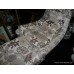 Quality Retro Natural Patterned Swivel Chair & Footstool