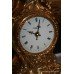 Rococo Style Robert Grant Brass Mantle Clock