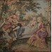 Gilt Framed French Rococo Tapestry