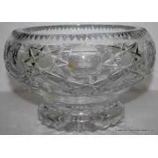 Royal Brierley Heavy Cut Glass Crystal Bowl