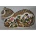 Royal Crown Derby "Cottage Garden Cat" Paperweight