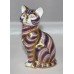 Royal Crown Derby Paperweight Cat Gold Seal
