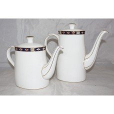 Royal Crown Derby Kedleston Pattern Tea Pot & Coffee Pot