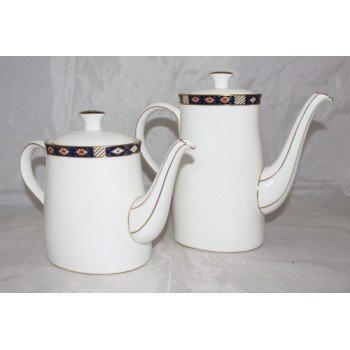 Royal Crown Derby Kedleston Pattern Tea Pot & Coffee Pot