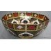 Royal Crown Derby Old Imari Solid Gold Band Large Octagonal Bowl