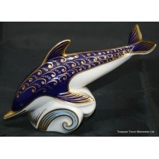 Royal Crown Derby "Dolphin" Paperweight