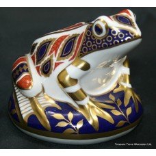 Royal Crown Derby "Frog" Paperweight