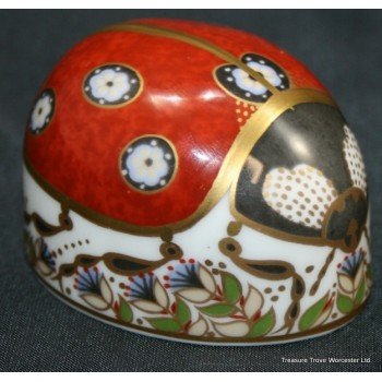 Royal Crown Derby Ladybird Paperweight