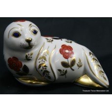 Royal Crown Derby "Seal" Paperweight