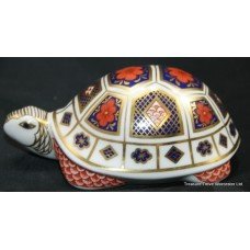 Royal Crown Derby Imari "Tortoise" Paperweight