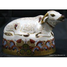 Royal Crown Derby "Water Buffalo" Paperweight