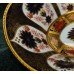Royal Crown Derby Old Imari Solid Gold Band Hawking Basket