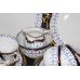 Royal Crown Derby White, Blue & Gold Antique Tea Service 1913