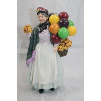 Royal Doulton Figurine Biddy Pennyfarthing HN 1843