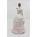 Royal Worcester Figurine Fragrance Pink & White Dress