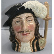 Royal Doulton Character Toby Jug "Athos" D.6439