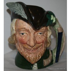 Royal Doulton Character Toby Jug "Robin Hood" D 6527