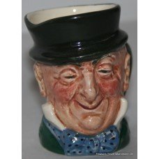 Royal Doulton Small Character Toby Jug Micawber