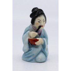 Royal Worcester Candle Snuffer Japanese Geisha Girl 1954