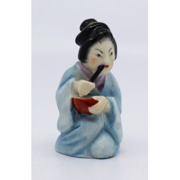 Royal Worcester Candle Snuffer Japanese Geisha Girl 1954