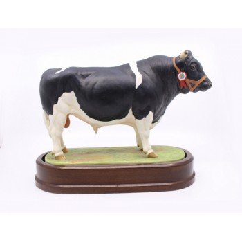 Royal Worcester Doris Lindner British Fresian Bull