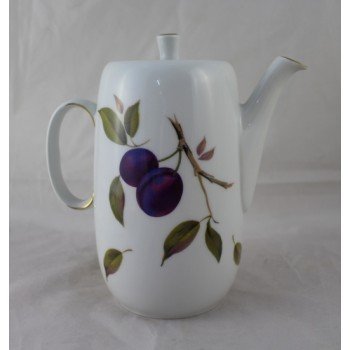 Royal Worcester Evesham Pattern Coffee Pot