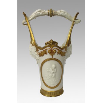 Royal Worcester Exhibition Vase 1884