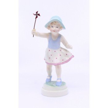 Royal Worcester Figurine Sunday's Child Girl