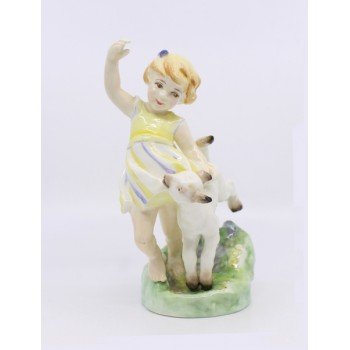 Royal Worcester Months of the Year Figurine April 3416