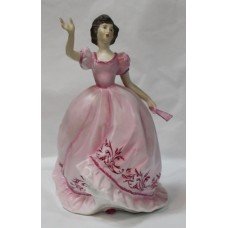 Royal Worcester Bisque Figurine Flirtation